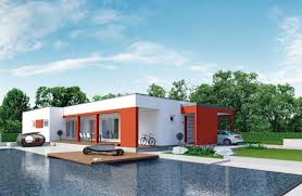 Massivhaus Bungalow 131 Modern Mit Walmdach Town Country Haus Hausbaudirekt Fertighaus Bungalow Haus Moderner Bungalow