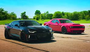 Good Vs Evil Exorcist Camaro Vs Demon Challenger Drag Race Muscle Cars Hot Rods Cars Muscle Camaro