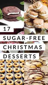 Huge collection of christmas dessert recipes. 17 Sugar Free Christmas Desserts Sugar Free Cookie Recipes Diabetic Desserts Sugar Free Sugar Free Baking