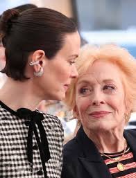 Sarah Paulson, 49, with Girlfriend Holland Taylor, 81. The couple have been  together for 10 years but still live separately. "I'm with a much older  person, and people find that to be