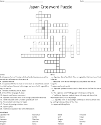 Maybe you would like to learn more about one of these? Japan Crossword Puzzle Wordmint