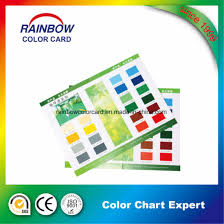 Hot Item Deposit Printing Colour Chart Paper Card Board