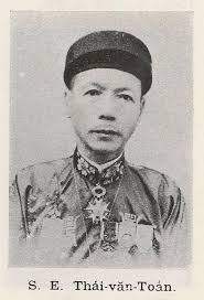 Thái Văn Toản, Souverains et notabilités d'Indochine