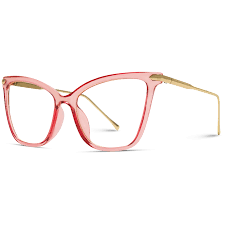 Kinsley Oversized Metal Frame Cat Eye Shape Blue Light Glasses For Women Oversized Cat Eye Glasses Cat Eye Glasses Glasses