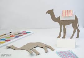 This one is a standing camel paper figure. Camel Race Steam Activity Inspired By The Wooden Camel Book
