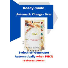 The left side four slots connection points are connected to the load then. Asom 30a Automatic Change Over Switch Ats For Domestic Generator Jumia Nigeria