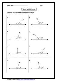 The worksheets based on angle pairs contain supplementary and complementary. Linear Pair Of Angles Lesson Plans Worksheets Reviewed By Teachers