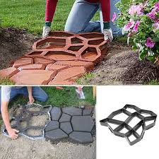We create every single block, brick, pallet and more by hand in virginia beach, va. Walk Maker Reusable Concrete Path Maker Molds Stepping Stone Paver Lawn Patio Yard Garden Diy Walkway Pavement Paving Moulds Irregular Walmart Com Walmart Com