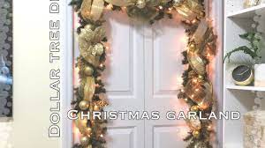 Diy Dollar Tree Christmas Garland Vd 8 Diy Christmas Garland Christmas Garland Diy Christmas Door