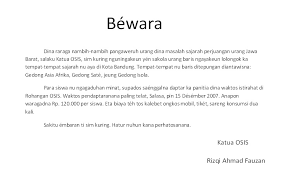 Mar 17, 2021 · download soal siap dan kunci jawaban penilaian akhir tahun patukk jenjang smama kelas 11 mapel bahasa sunda kurikulum 2013 tahun pelajaran 20192020. Contoh Biografi Bahasa Sunda Kelas X Any Formats