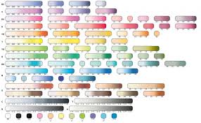 Copic Blending Hand Colour Chart Rosen Trevithick