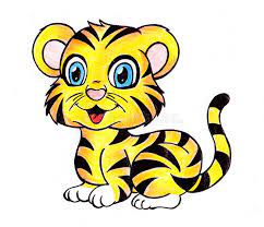 Follow along with us, and learn how to draw a cartoon tiger. Hand Drawn Royal Bengal Tiger Cub Stock Illustration Illustration Of Drawing Kids 76531385