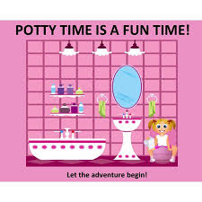 Ultimate Potty Training System Girl Potty Long Rainbow Chart