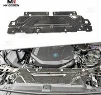 Glossy/Matte Dry Carbon Fiber Radiator Cover for BMW S58 G80 G81 M3 G82 G83  M4 G87 M2 Bonnets Cooling Shroud Water Tank Cover