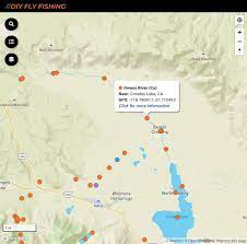 Upper Owens River Map Diy Guide To Fly Fishing The Upper Owens River In California · Diy Fly  Fishing
