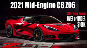C8 Z06 Corvette Starting Price Over 100k Mid Engine C8 Youtube