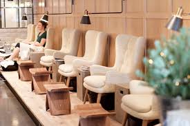 Distilled Beauty Bar And Social House Calgary Beauty Bar Salon Nail Salon Decor Beauty Salon Decor
