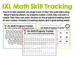 Fourth Grade Ixl Math Tracking In 2019 Products Ixl Math