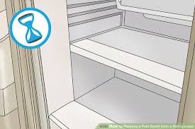 Rinse it off with clean water then, sprinkle baking soda on the top and bottom parts of the fridge. How To Remove A Fish Smell From A Refrigerator Fridge Odor How To Remove Smelling
