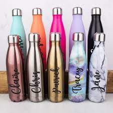 You can create your own custom water bottle label with a few simple drags, drops and crops. Personalised Water Bottle Vacuum Insulated Stainless Steel Etsy Water Bottle Personalized Water Bottles Bottle