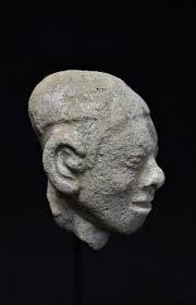 Authentic Pre-columbian La Tolita Head Ca. 200 B.C.