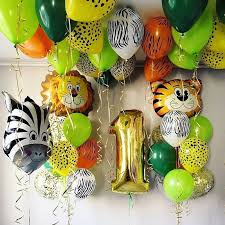 See more ideas about safari bathroom, animal print decor, african decor. Baby Shower Jungle Animal Balloons Safari Theme Party Balloon Kids Birthday Party Decor Air Helium Globos Gold Foil Number Balls Mega Offer 3ded95 Goteborgsaventyrscenter