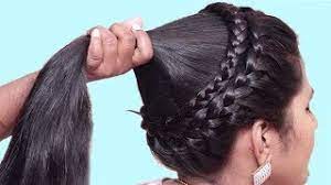 These pretty hairdos will look flawless at any wedding. Indian Bridal Hairstyles For Short Hair Beautiful Hairstyle For Wedding Or Party Hairstyles Youtube