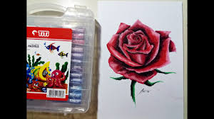 7 december 201816 december 2018by belajarmewarnai. Menggambar Mewarnai Bunga Mawar Menggunakan Crayon How To Draw Color A Rose With Crayon Youtube