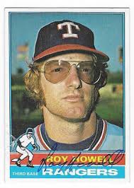 ROY HOWELL 1976 TOPPS AUTOGRAPHED SIGNED # 279 TEXAS RANGERS