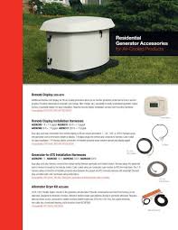 Cummins onan marine generator sets are emissions certified to u.s. Residential Generator Accessories For Air Cooled Cummins Onan