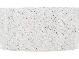 Faux stone espresso cocktail table on casters. Bernhardt Exteriors Terrazzo 35 Wide Faux Stone Round Encinitas Coffee Table Bhex01027