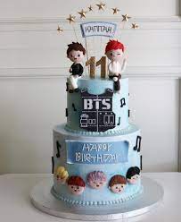 A ratio of equal quantities of icing sugar and butter works well. Bts Cake Bts Cake Birthday Cake Kids Creative Cakes