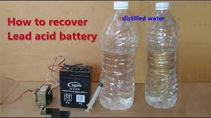 To add water to a car battery you will firstly need to remove the cell vent tops. How To Recover Repair Old Death Lead Acid Battery Youtube
