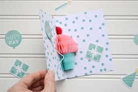 An easy to make and pretty & colorful handmade gift idea of making a pop up design birthday card that is an absolutely easy and fun paper craft activity for kids to do as a part of a fun diy paper crafts idea. Honeycomb Cupcake Pop Up Card Video Tutorial We R Memory Keepers