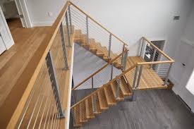 Stair railing should be required if your deck is 30 (762 mm) or more above the ground. Speedboat Silver Rod Railing Viewrail