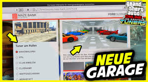 So kommt ihr schnell an ein auto, eine garage und waffen. Neue Garage Heists Neuer Lkw Im Los Santos Tuners Dlc Gta 5 Online Youtube