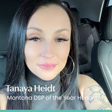 Congratulations to Program Director Tanaya Heidt for being honored as one  of Montana's DSP's of the year! Tanaya has been with Sevita since 2008. She  leads her team with great support and
