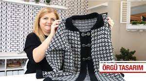 Bu Yilin Favorisi Iki Renkli Bayan Hirka Modeli Hirkalar Tig Isi Ceket Baby Knitting Patterns