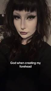I have bangs for a reason 🥲💔 #fyp #goth #alt