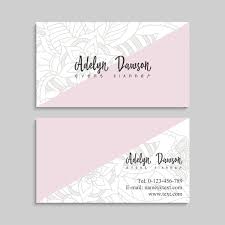 A business gas card or business fuel card is a form of secured or unsecured credit that enables business owners to easily access gas. Set Of Business Card With Zentangle Hand Drawn Flowers Free Vector Nohat Free For Designer