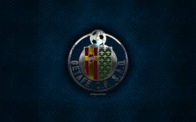 Cuenta oficial del getafe c.f. Thumb2 Getafe Cf Spanish Football Club Blue Metal Texture Metal Logo Emblem Isports Id