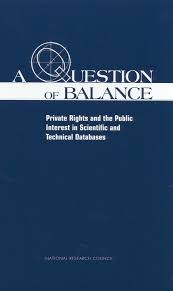 We consider it the responsibility. Summary A Question Of Balance Private Rights And The Public Interest In Scientific And Technical Databases The National Academies Press
