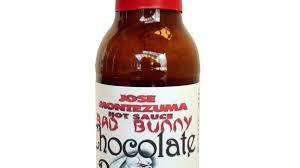 Bad bunny does whatever he wants. Jose Montezuma Bad Bunny Chocolate Reaper Hot Sauce 150ml Sauce Mania