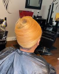 Blonde Silk Press Video In 2020 Pressed Natural Hair Silk Press Natural Hair Natural Hair Styles