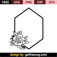 Free Free 284 Flower Frame Svg Free SVG PNG EPS DXF File