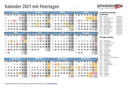 Kostenloser jahreskalender für das jahr 2021 zum ausdrucken (pdf), inklusive brückentage. Kalender 2021 Osterreich Mit Feiertagen