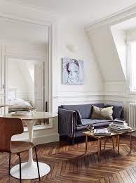 A Small And Stunning Paris Apartment Living Room Decor Apartment Modern Apartment Living Room Apartment Interior
