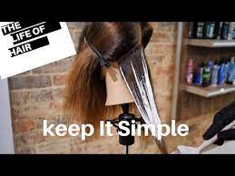 Easy Quick Freehand Balayage With Freehand Money Piece Youtube Balayage Technique Balayage Hair Blonde Medium Balayage