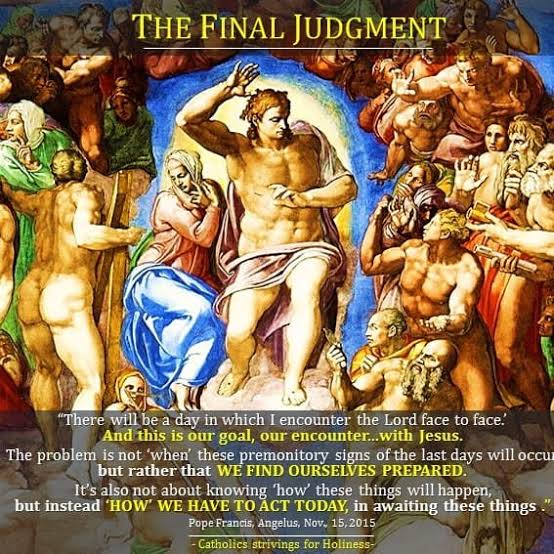 THE FINAL JUDGMENT: WHAT IS IT AND WHAT DOES IT CONSIST IN? - Catholics  Striving For Holiness