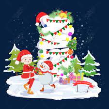 36 gambar pohon natal kartun hitam putih semua orang suka dengan gambar hitam putih. Kartun Tema Natal Yang Digambar Tangan Png Grafik Gambar Unduh Gratis Lovepik
